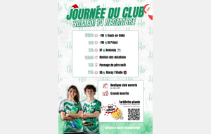 Fête du club : matchs, remise des dotations, Père Noel