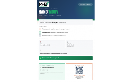 Hand'mouv le 22 avril 2026